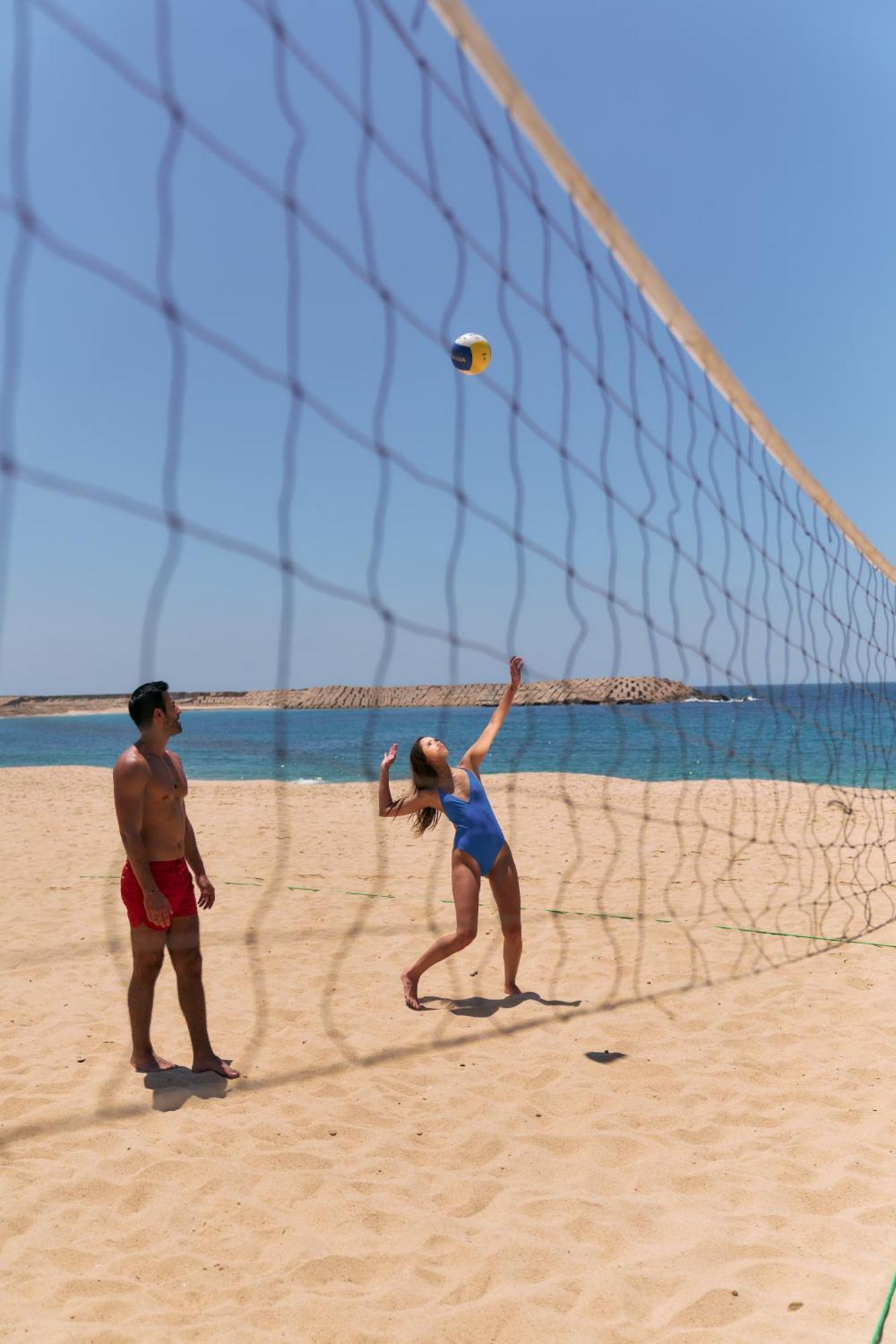 Four Seasons Hotel Alexandria At San Stefano Esterno foto Beach volleyball
