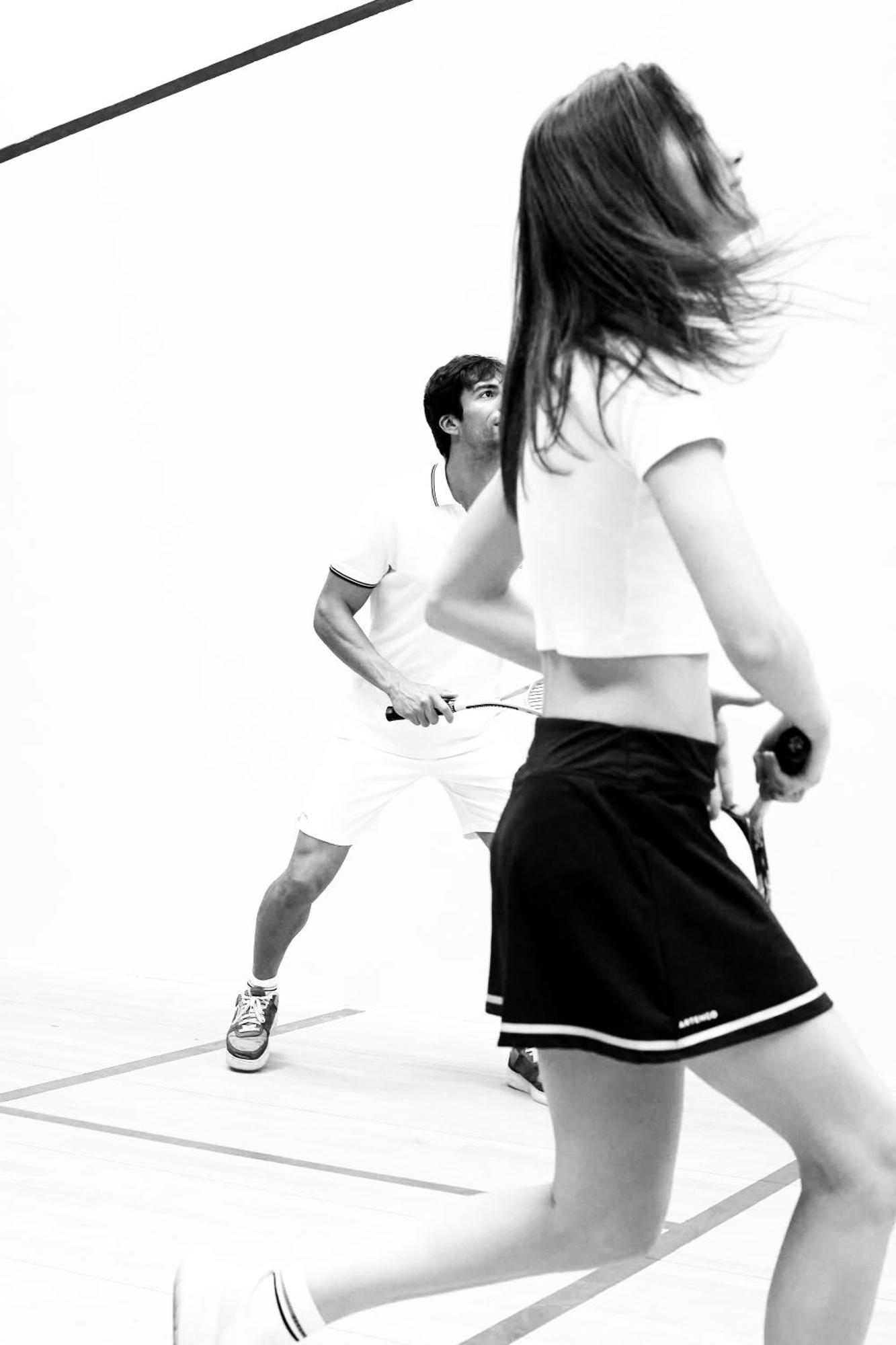 Four Seasons Hotel Alexandria At San Stefano Esterno foto A squash player